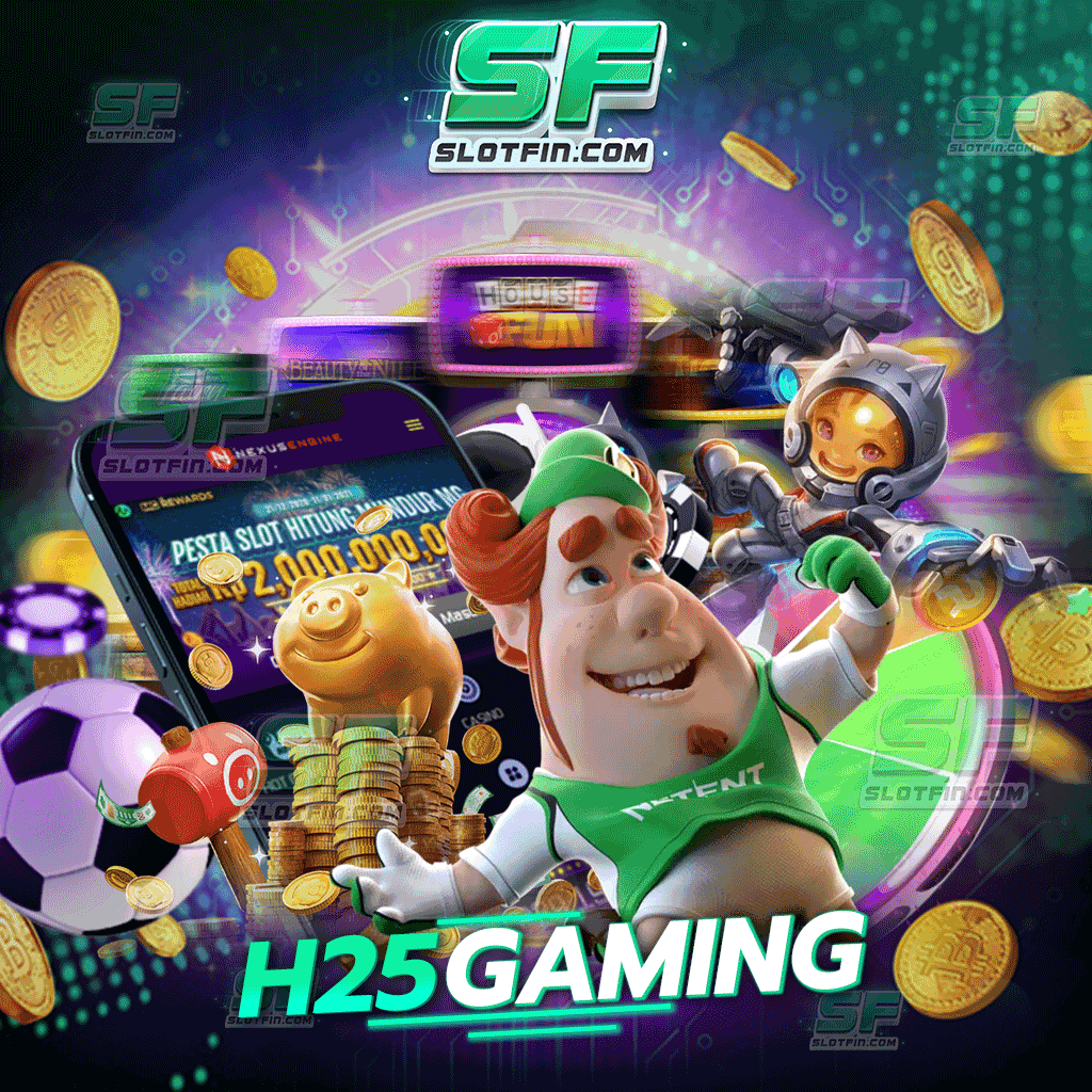 h25 gaming สล็อตออนไลน์ที่ถูกสร้างขึ้นมา เพื่อผู้เล่นที่มีปัญหาทางด้านการเงินและผู้เล่นที่อยากจะหารายได้โดยเฉพาะ